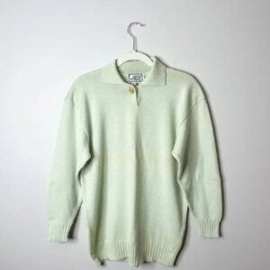 Gianni Versace Green Knit Sweater